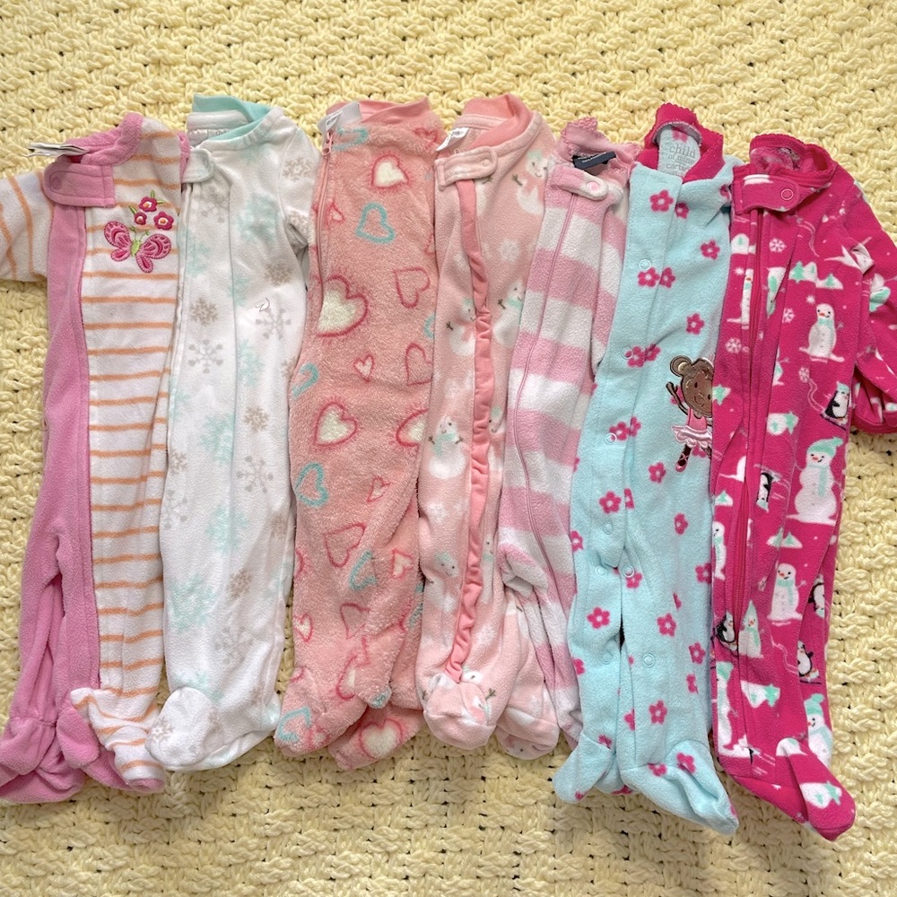Fuzzy 0-3M PJs